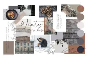 Glass Ivy Mood Board Branding