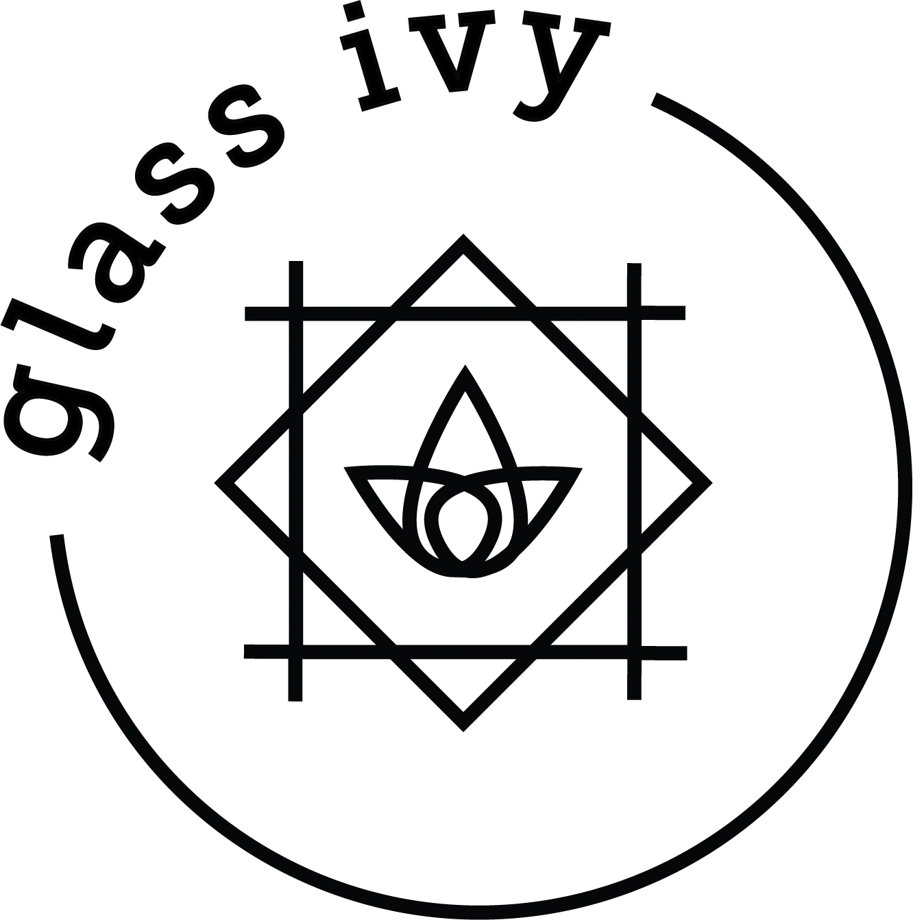 northwest arkansas marketing logo glassivy