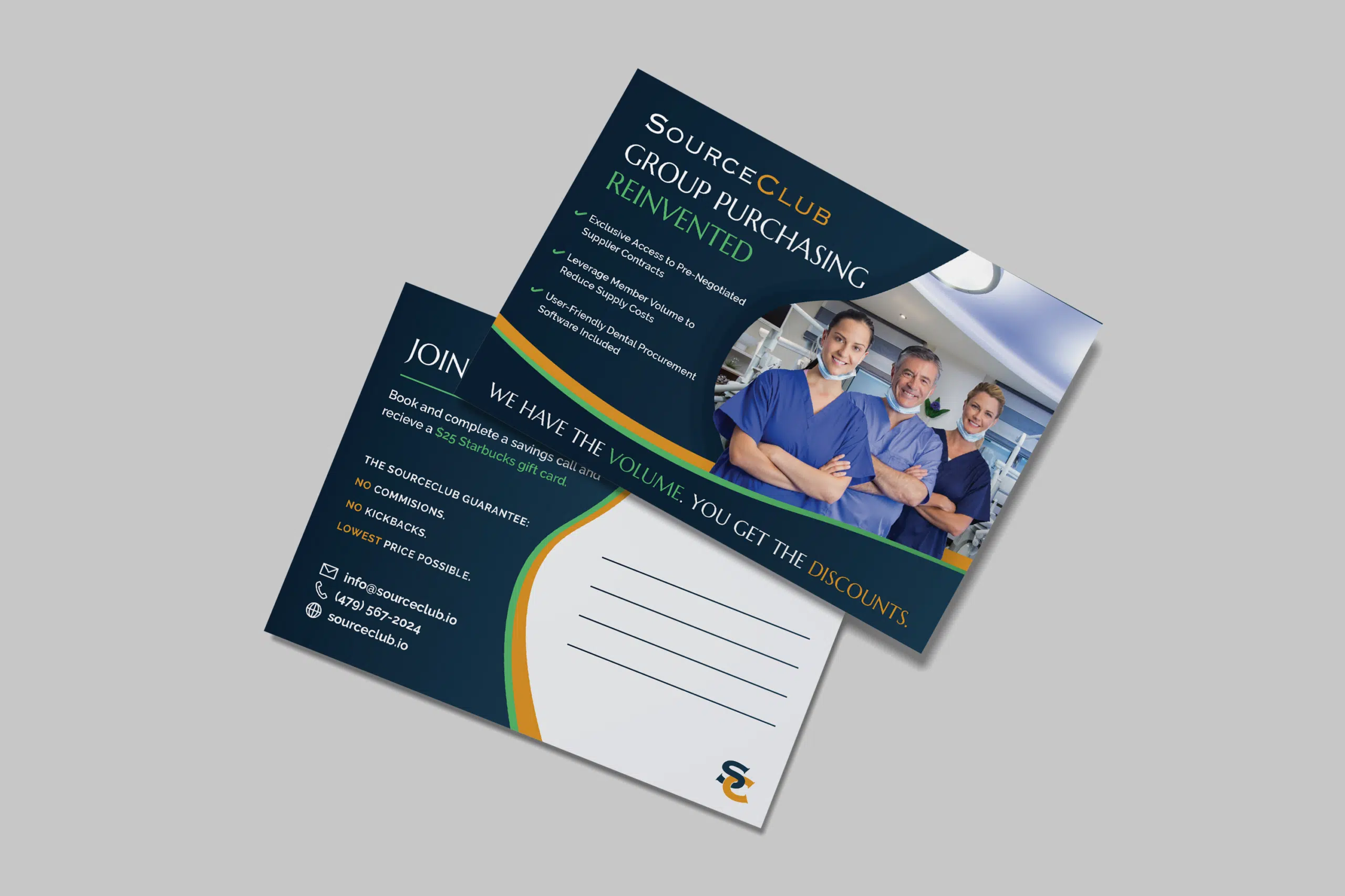 marketing project sales collateral sourceclub